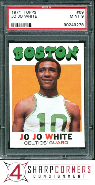 1971 Topps #69 Jo Jo White Celtics Hof PSA 9