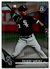 2021 Bowman Platinum #TOP-46 Yolbert Sanchez Top Prospects Chicago White Sox