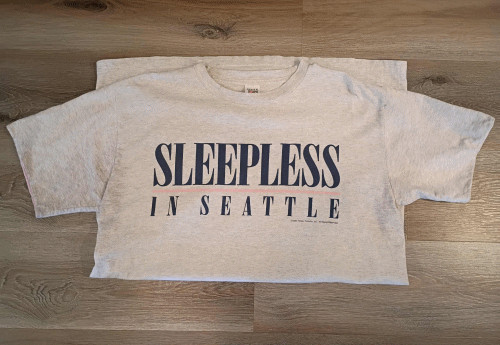Sleepless In Seattle PROMO Sleep T-Shirt Roll Up Sleeves Vintage 1993