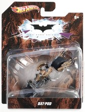 Hot Wheels Batman The Dark Knight Series Bat-Pod - X4037 NRFP 2011 Gold 1:50