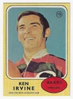1970 Scanlens Rugby League (15) Ken IRVINE Bears