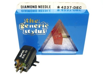 Empire EXL 10 Cartridge w/ NOS Pfanstiehl S2000E Elliptical Stylus   E