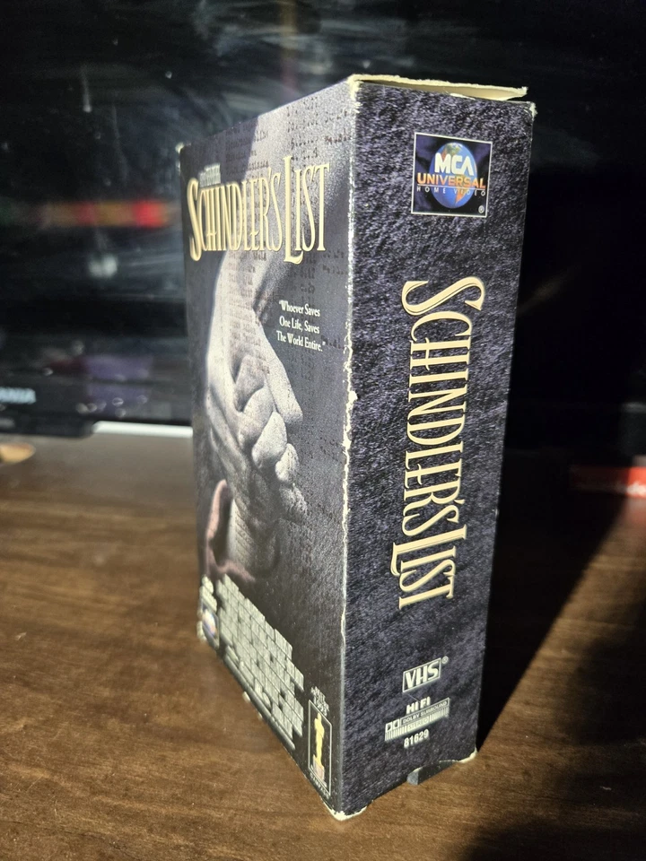 SCHINDLER'S LIST VHS 1993 - Image 2 of 3
