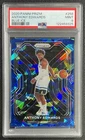 ANTHONY EDWARDS PSA 9 2020-21 PANINI PRIZM #258 ROOKIE BLUE ICE RC 114/125