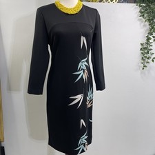 Vince Camuto Dress Women's Size M Black Long Sleeve