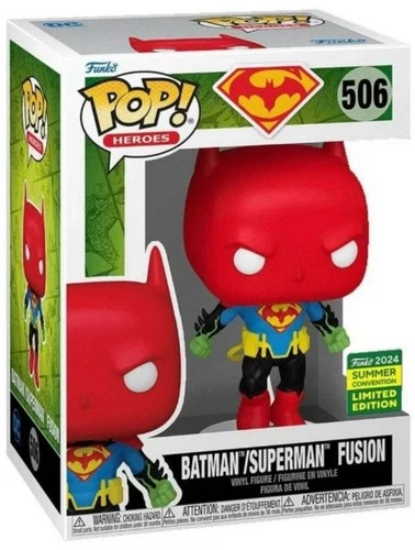 FUNKO POP! BATMAN/SUPERMAN FUSION 506 SDCC 2024 SUMMER CONVENTION EXCLUSIVE NEW