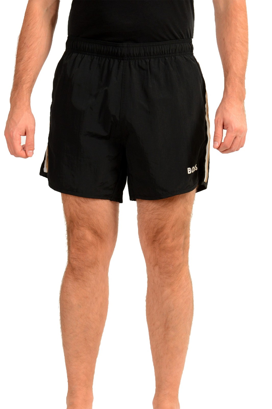 Мужские шорты для плавания Hugo Boss Vaiana черного цвета US 2XL IT 56 10390₽