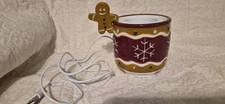 SCENTSY Gingerbread Man  Tabletop Fan Diffuser/Used/Excellent Condition