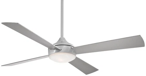 Minka Aire Aluma 52" Ceiling Fan - Silver 4-Blade - Picture 1 of 2
