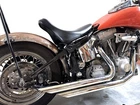 Wyatt Gatling Exhaust Drag Pipe Set Down Slash Shorty for Harley-Davidson