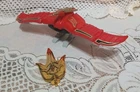 Vintage 1994 Mighty Morphin Power Rangers Thunder zord Firebird Zord Vac Metal