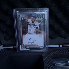 2024 Bowman Chrome Prospect Auto Enrique Jimenez #CPA-EJ Auto