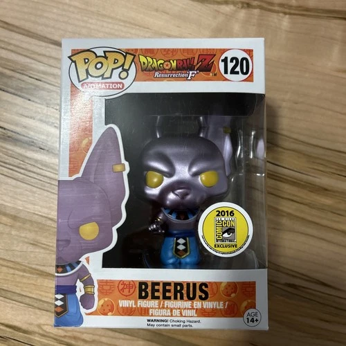 Funko Pop! Vinyl: Dragon Ball - Beerus - Funimation 120 READ DESCRIPTION