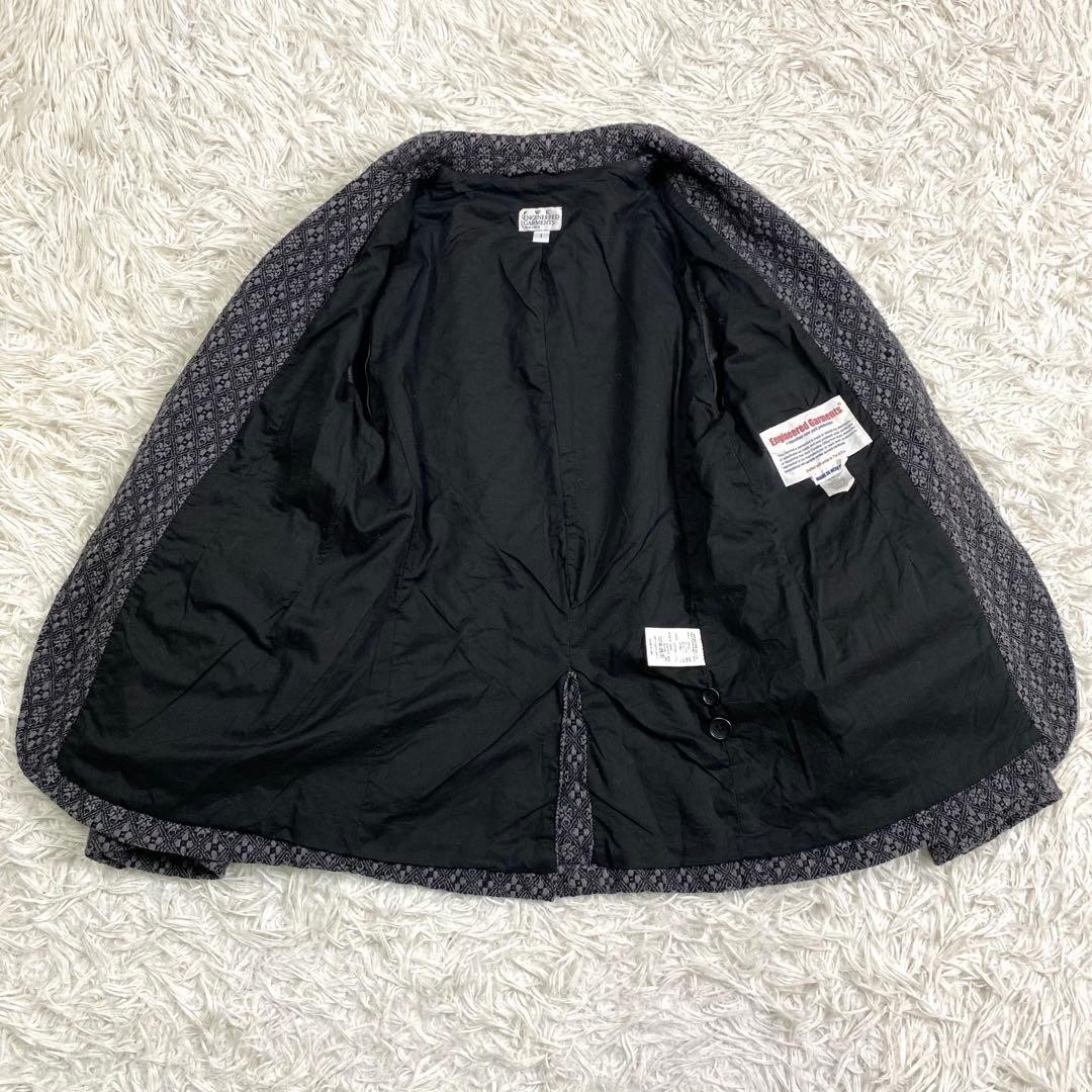 Usa Engineered Garments All-Over Pattern Jacquard… - image 9