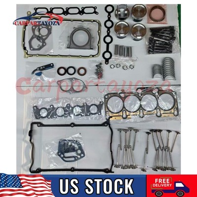 B5 1.8T Engine Gasket & Pistons Kit Fit For VW AUDI AWW AWP AWM 06A107065J