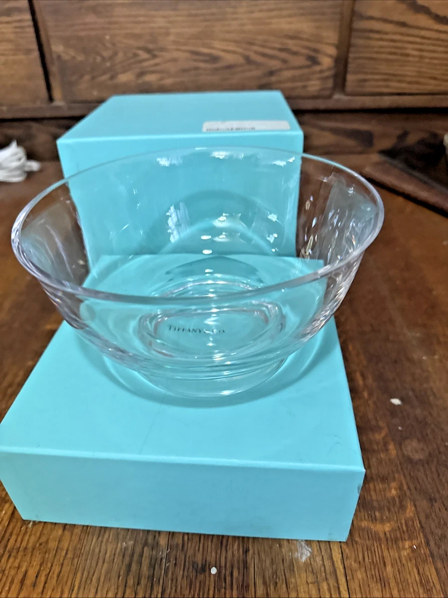 【Tiffany & Co. 】TIME FORTUNE 皿 クリスタルプレート Tiffany Co Crystal Bowl for sale | eBay
