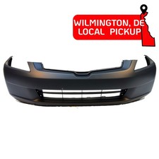 Primed Front Bumper Cover For 2003-2005 Honda Accord Dx Ex Lx Hybrid. Phl