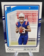 2024 Panini Donruss - Rated Rookie #319 Joe Milton III New England Patriots