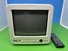Philips PR0930X301 9" CRT TV With Remote Tested Works for Retro Gaming