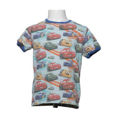 Lindex, T-shirt, Größe: 122, Blau/Mehrfarbig, Baumwolle/Elasthan, Print #DyT