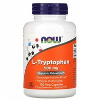 NOW Foods, L-TRYPTOPHAN 500 Mg 120 Kapseln L-TRYPTOPHAN
