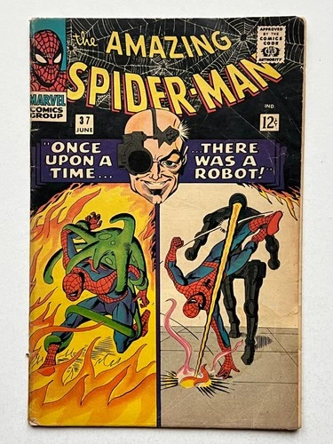 Spider-man #37 1966 1st appearance Norman Osborne who later became Green Goblin