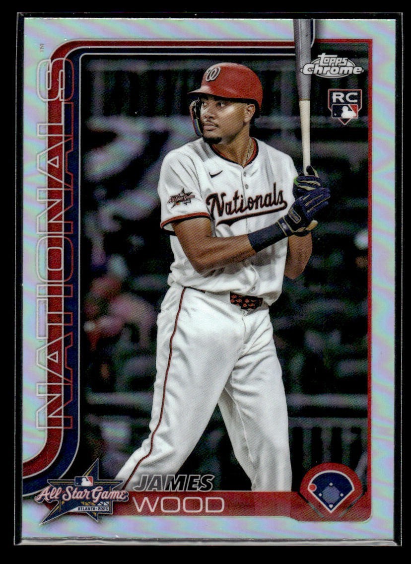 2025 Topps Chrome Update James Wood All Star Game - 122125