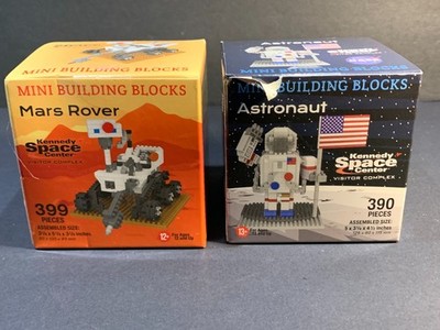 Kennedy Space Center Visitor Complex Astronaut & Mars Rover Mini Building Blocks