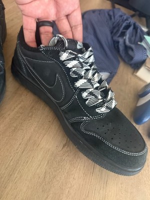 Black Phantom Jordan one Travis Scott