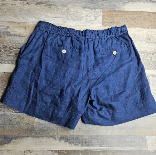 Tommy Bahama 100% Linen Palmbray Shorts NEW Navy Blue - Picture 5 of 7