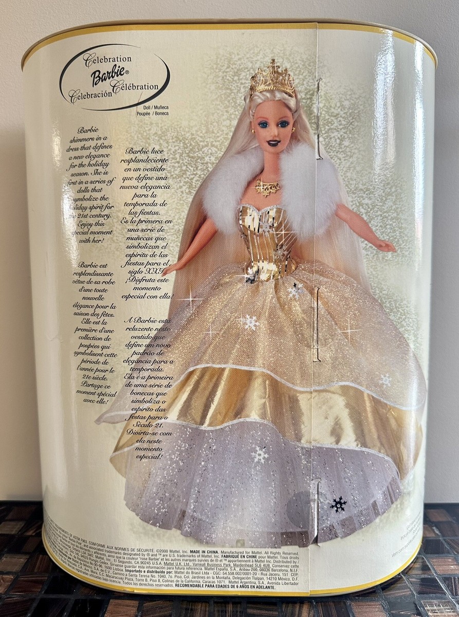 Doll Las Primeras Barbies 95 Holiday Barbie 2025