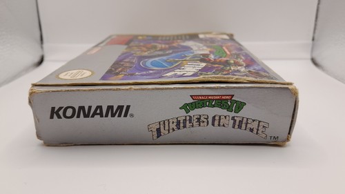 Teenage Mutant Ninja Hero Turtles IV in Time Super Nintendo SNES nur Verpackung (schlecht) - Bild 6 von 8