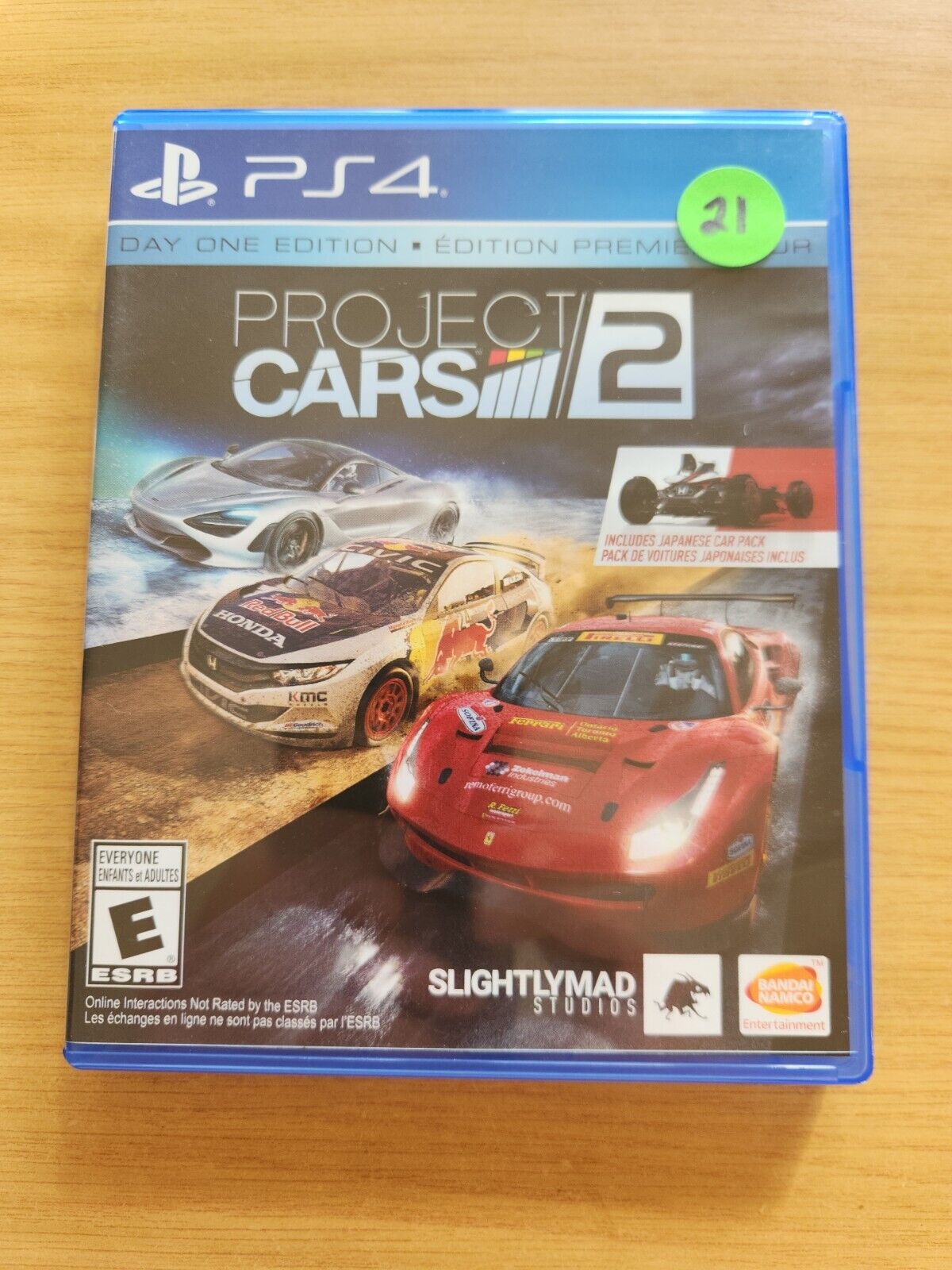 Project Cars 2 (Ps4) 