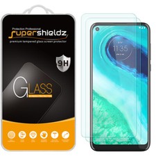  2-Pack Supershieldz Tempered Glass Screen Protector for Motorola Moto G Fast