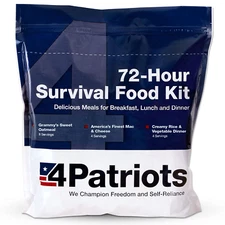 Emergency Food Survival Supply Storage Bucket 4 Person 16 Servings Ration Kit