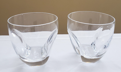 Hennessy XO Cognac Crystal Glasses by Thomas Bastide Set of 2