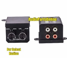 Universal Car Home Boat Amp Bass Controller RCA Gain Level Volume Control Knob