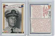 1992 Pacific, World War II, #43 Vice Admiral Raymond Spruance