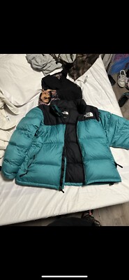 The North Face Down Jacket XXL Nylon green1996 Retro Nuptse Jacket coat
