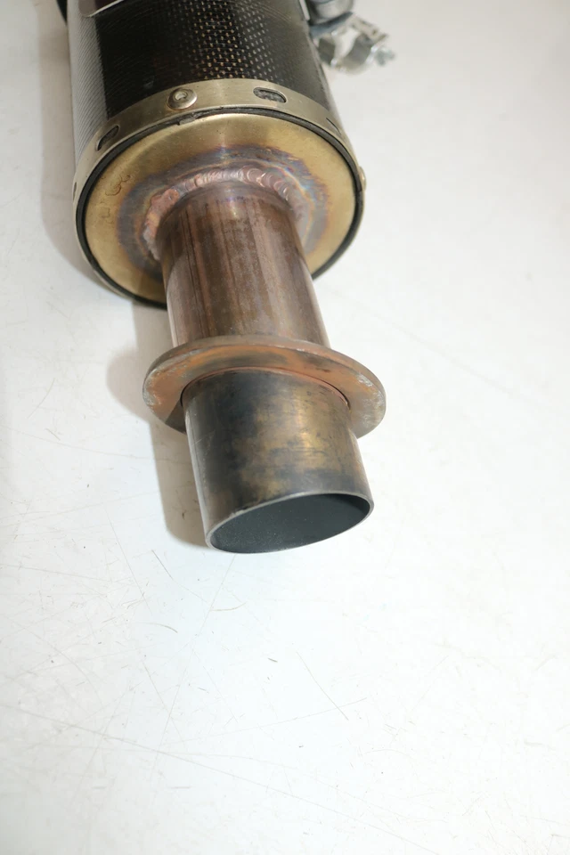 2016 Polaris Axys Pro Rmk 800 155 SPI Exhaust Silencer Muffler Pipe Carbon Fiber - Image 3 of 4