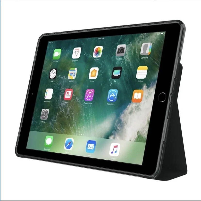 Incipio Octane Pure Transparent Impact-Absorbing Folio for iPad Pro 10.5 - Black - Image 4 of 4
