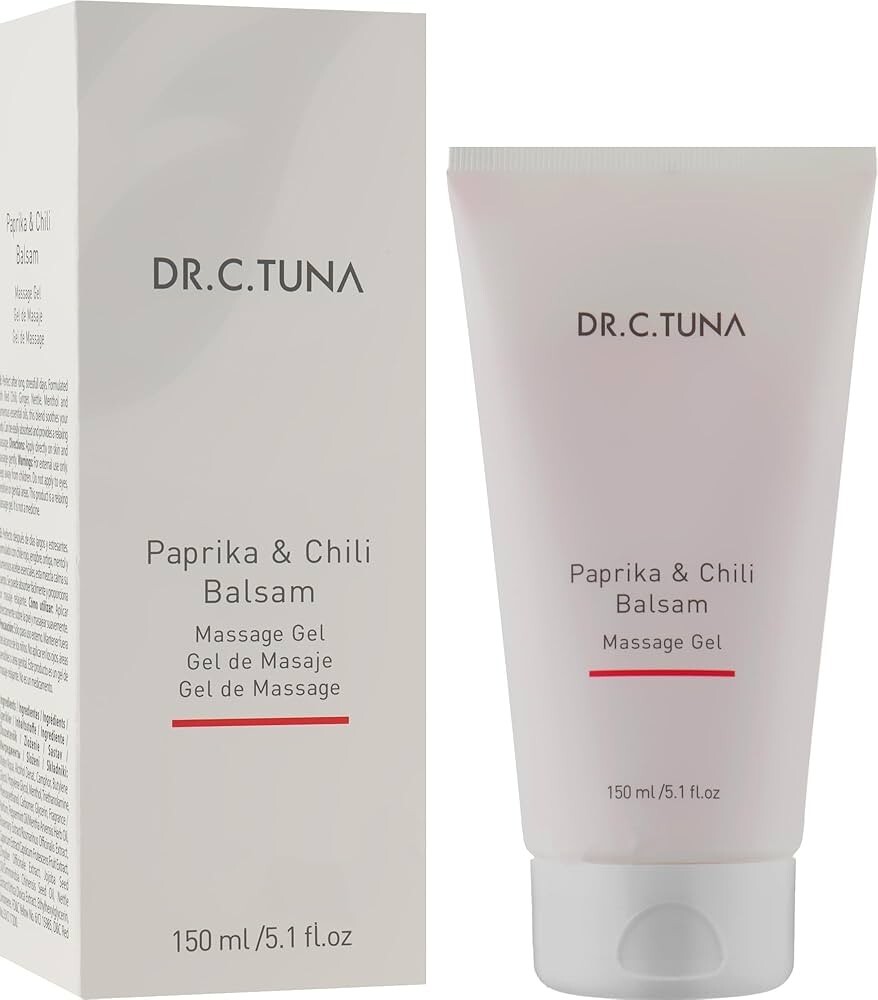 FARMASI DR. C. TUNA PAPRIKA & CILI BALSAM MASSAGE GEL 150 ml. GENUINE NEW!!!