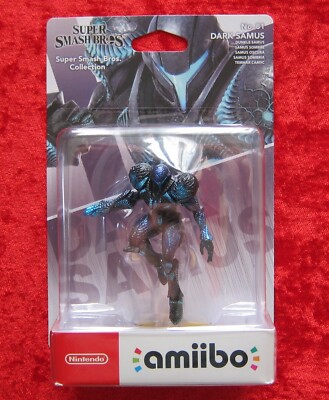 Dark Samus amiibo Figur, Super Smash Bros. Collection No. 81, Neu-OVP