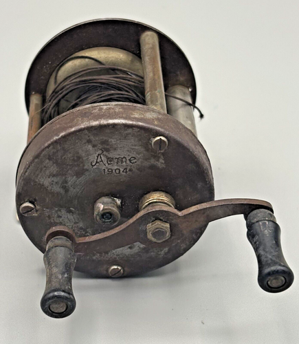 Shakespeare Acme 1904 Model HE Kalamazoo Casting Reel - Picture 6 of 6