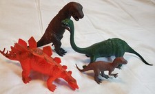 VTG 1987 Toy Lot Playskool Definitely Dinosaurs Figure Funrise 1988 Velociraptor