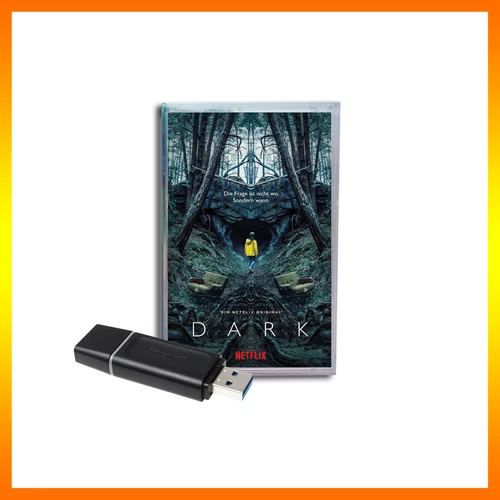 Pendrive Kingston 64 GB DARK (NETFLIX) 🇮🇹 🇬🇧 🇩🇪 con astuccio