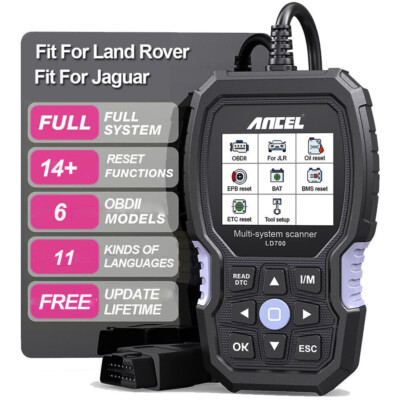 ANCEL LD700 OBD2 Scanner Car ABS SRS SAS TPMS EPB Code Reader Diagnostic Tool