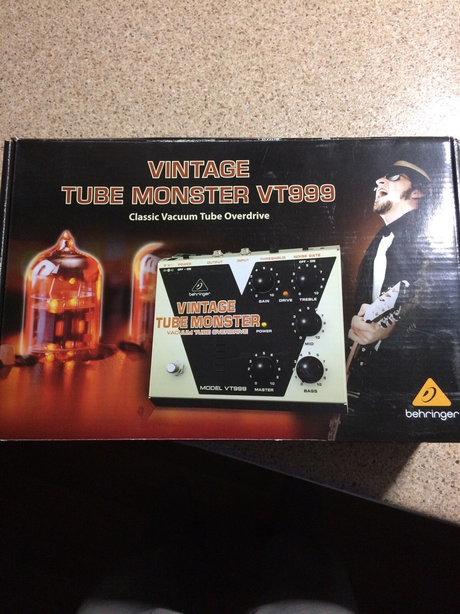【美品】Behringer Vintage Tube Monster VT999 Behringer VT999 Vintage Tube Monster Classic Overdrive