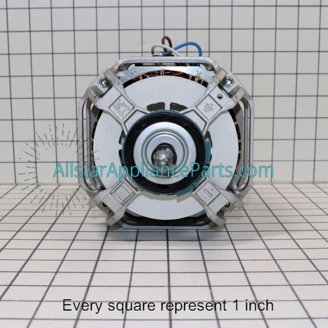 Motor de accionamiento de tambor para secadora LG con polea 4681EL1008A Foto 4 de 4