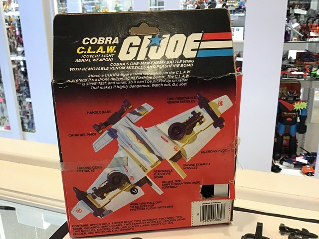 VINTAGE HASBRO GI JOE 1983 COBRA CLAW - COMPLETE - INSTRUCTIONS - UNPUNCHED MIB | eBay